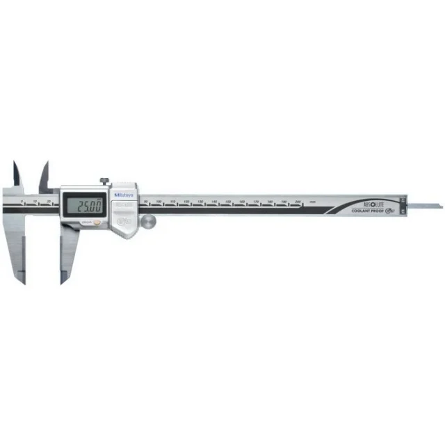 Mitutoyo 500-724-20 Absolute Digimatic Coolant-Proof Caliper, 0-200mm