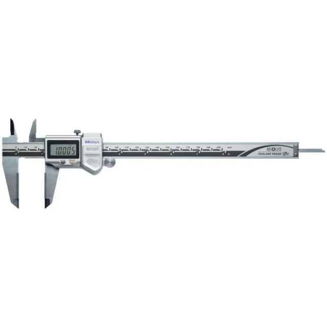 Mitutoyo 500-736-20CAL Absolute Dig Calibrated CP Caliper, 0-200mm/0-8"
