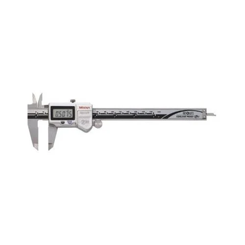 Mitutoyo 500-762-20 Coolant Proof Caliper with Dust/Water Protection