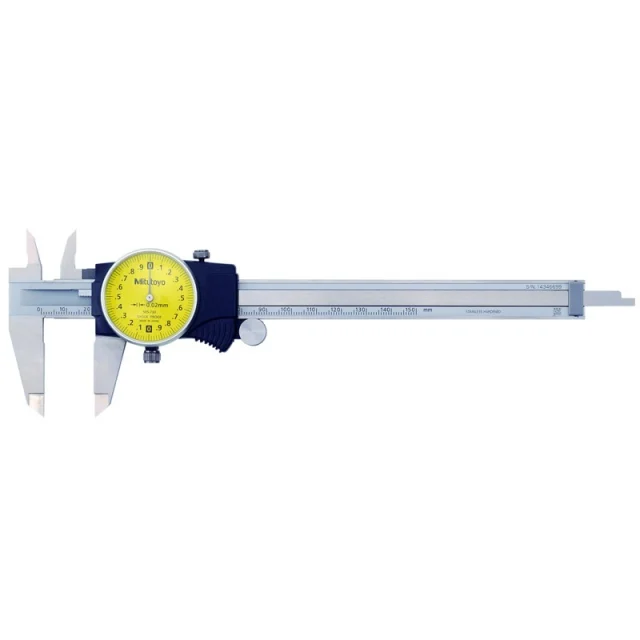 Mitutoyo 505-734 Dial Caliper, 0-150mm