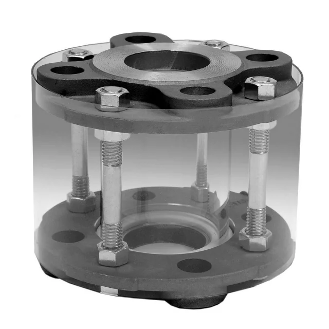 LJ Star 508 CN1N1BN 1" Visual Flow Indicator, Flanged, Carbon Steel