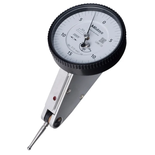 Mitutoyo 513-442-10T Series 513 Dial Indicator, 0-0.06", Full Set
