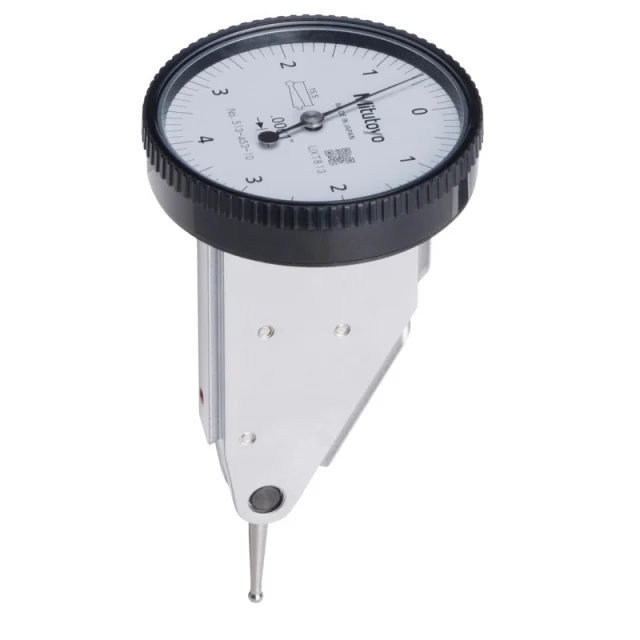 Mitutoyo 513-453-10E Series 513 Vertical Type Dial Indicator, 0.008"