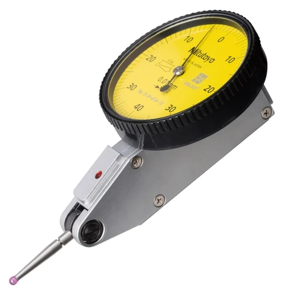 Mitutoyo 513-474-10E Dial Test Indicator, Basic, 20.9mm, Metric, Ruby
