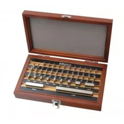 Mitutoyo 516-550-56 Series 516 Gage Block Set, K, Steel, 35 pcs