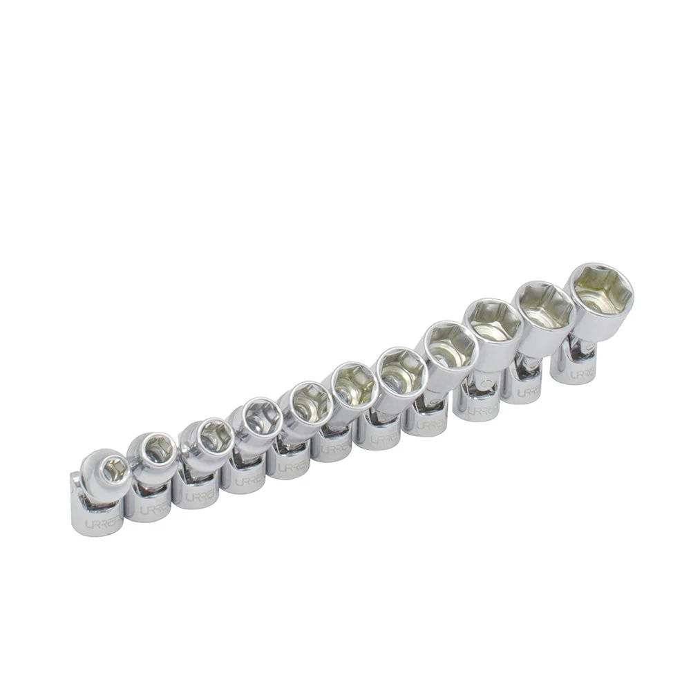 1/4" Drive 6-Point Flex Socket 11 Pieces Set 4700JM