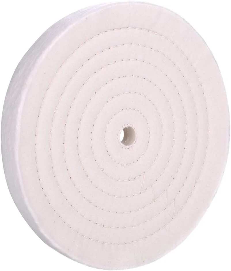 Baldor Motor A103 Sewed Cotton Buffing Wheel 10 in