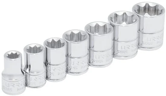 3/8" Drive 8-Point Socket 7 Pieces Set 52J8P (Discontinued) Please see 5200SPL