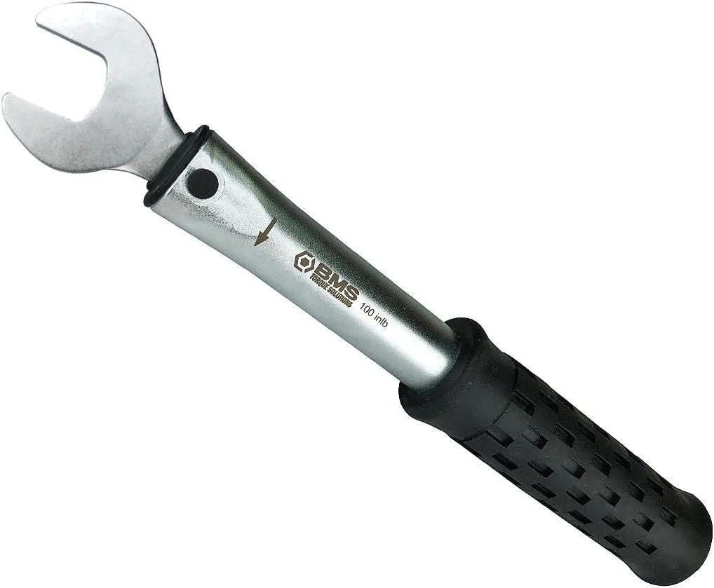 Preset Truck Tire Valve Torque Wrenches 100 in lbs with 5/8? Open End Wrench Hea