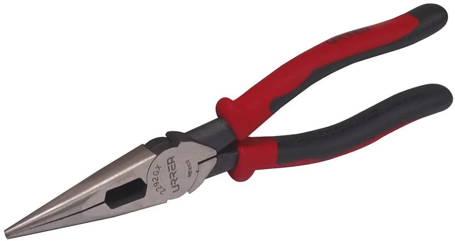 8-7/16 Inch Long Nose Side Cut Heavy-duty Bimaterial Electrician Pliers 2292GX