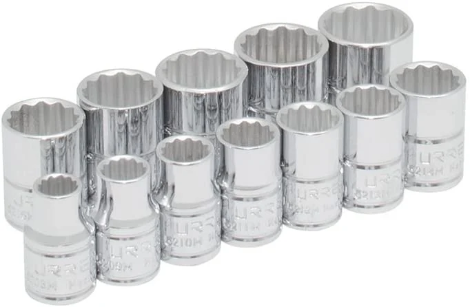 3/8" Drive 12-Point Socket 12 Pieces Set 52216