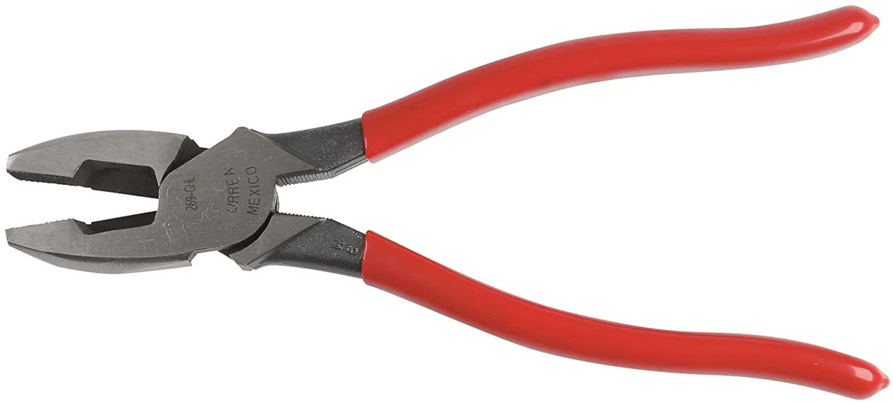 8-1/2 Inch Side Cut High Leverage Heavy-duty Electrician Pliers 268GHL