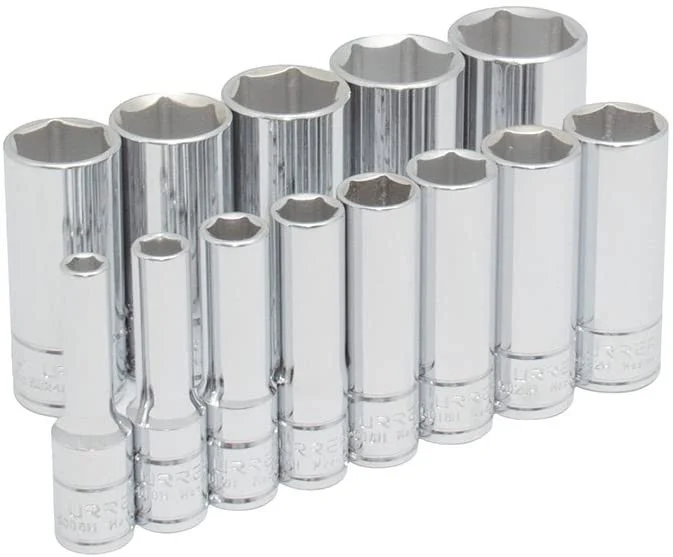3/8" Drive 6-Point Socket 13 Pieces Set 52114