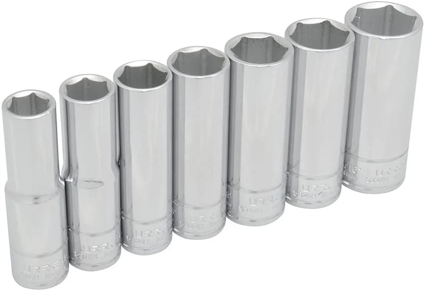 1/2" Drive 6-Point Sockets 7 Pieces Set 5300H