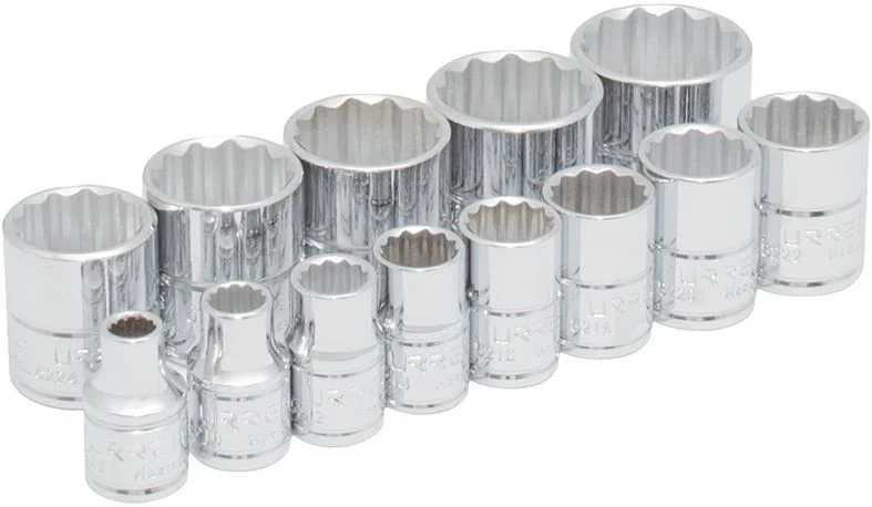 3/8" Drive 12-Point Socket 13 Pieces Set 52124