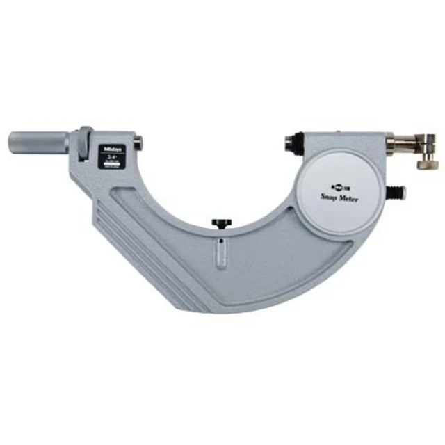 Mitutoyo 523-154 Series 523 Snap Meter-Gage Stem Dia 3/8 inch, 3-4"