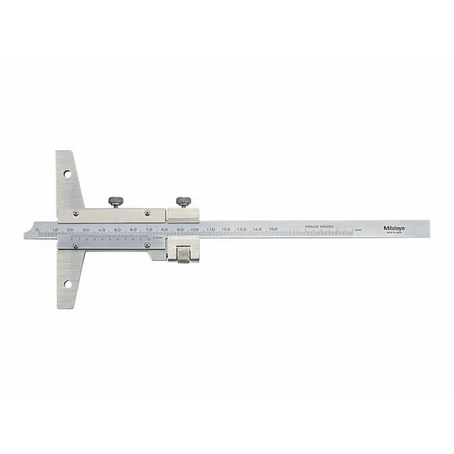 Mitutoyo 527-103 Vernier Depth Gage, 0-300 mm