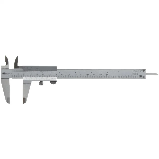 Mitutoyo 530-316 530 Vernier Scale Caliper, 0-150mm / 0-6"