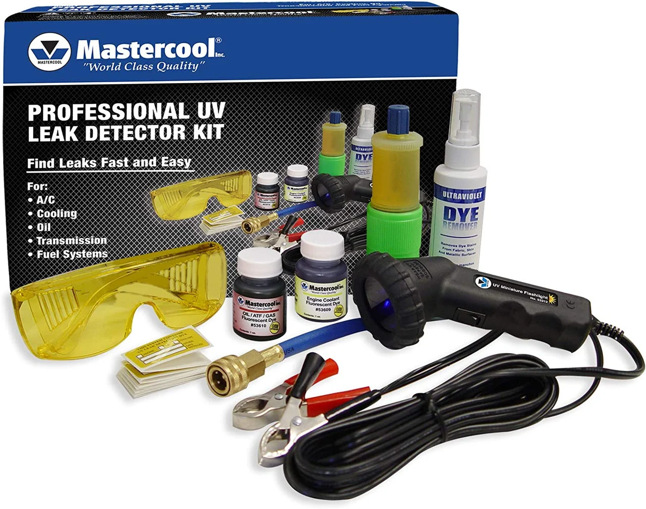 Professional UV Dye Light Kit 500-53351-B