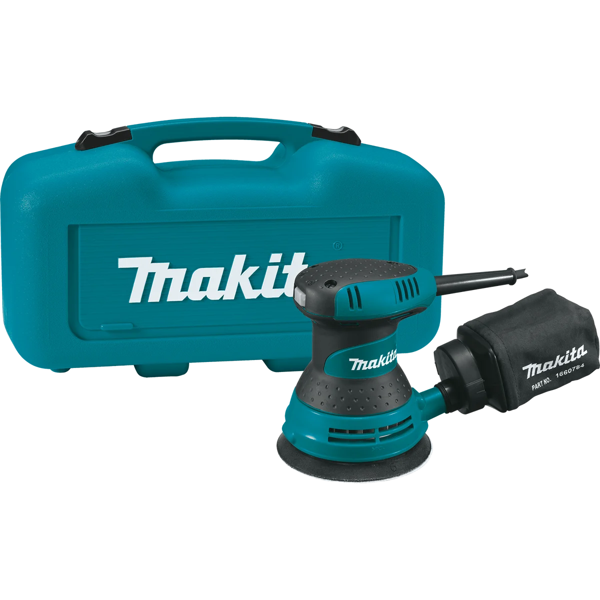 MAKITA 5" Random Orbit Sander, w/ Tool Case