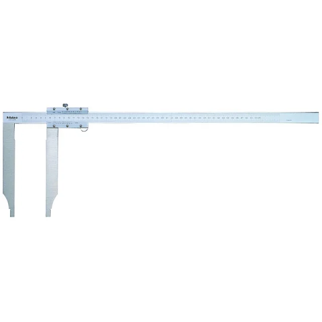 Mitutoyo 534-118 Vernier Scale Caliper with Long-Jaw, 0-20"