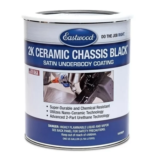 Eastwood 54299ZP 2K Ceramic Chassis Black Satin Coating Gallon