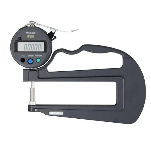 Mitutoyo 547-520S Thickness Gage Flat Anvil Type, Digital Type