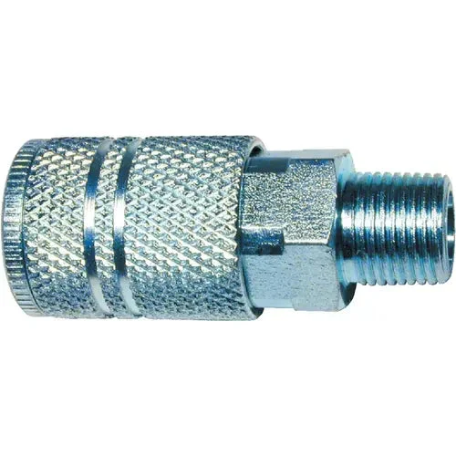 3/8" I/M Design x 3/8" MNPT Steel Coupler