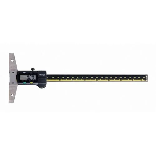 Mitutoyo 571-212-30 Digimatic Depth Gage, 0-8 in / 0-200 mm