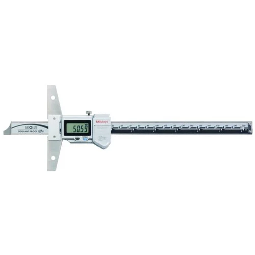 Mitutoyo 571-262-20 Digimatic Depth Gage, 0-8 in / 0-200 mm