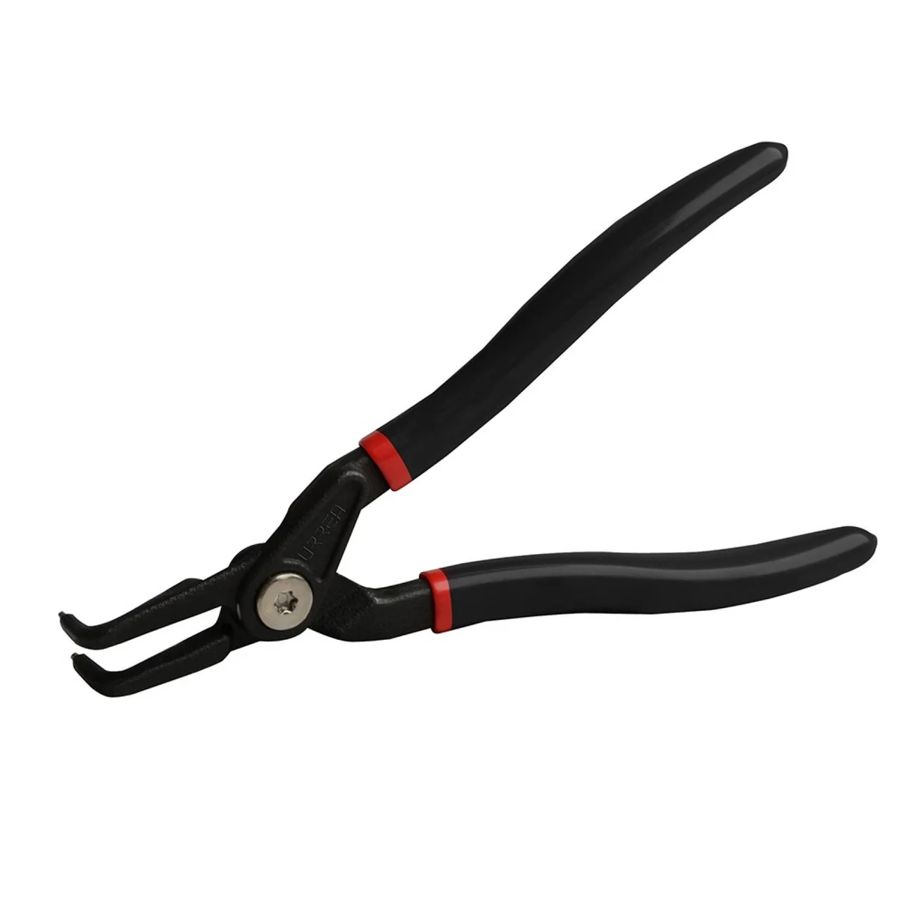 7 Inch Vinyl Grip Forged Heavy-duty Fixed Retaining Ring Pliers 369G