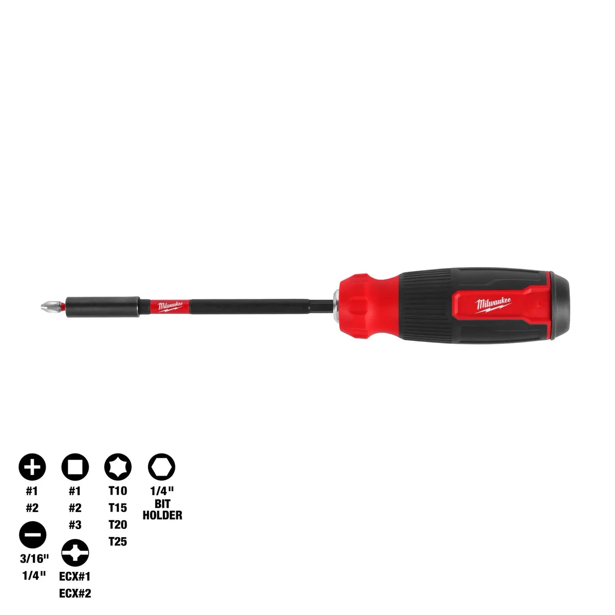 14-in-1 Multi-Bit Screwdriver W/ SHOCKWAVE Impact Duty™ Bits