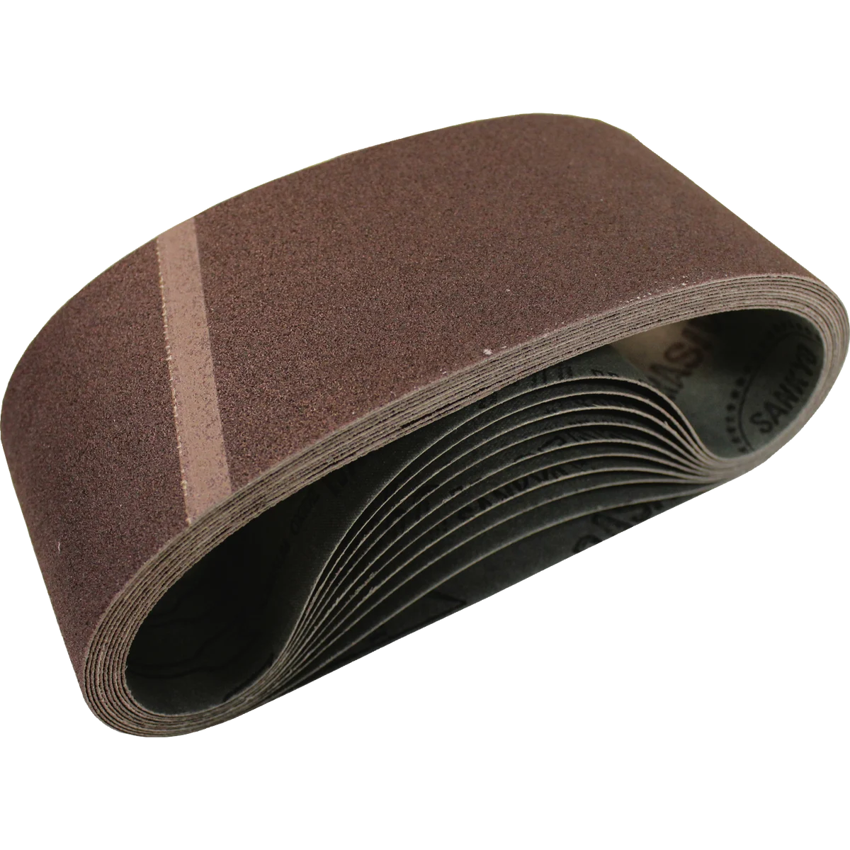 3" x 18" Abrasive Belt, 80 Grit, 10/pk