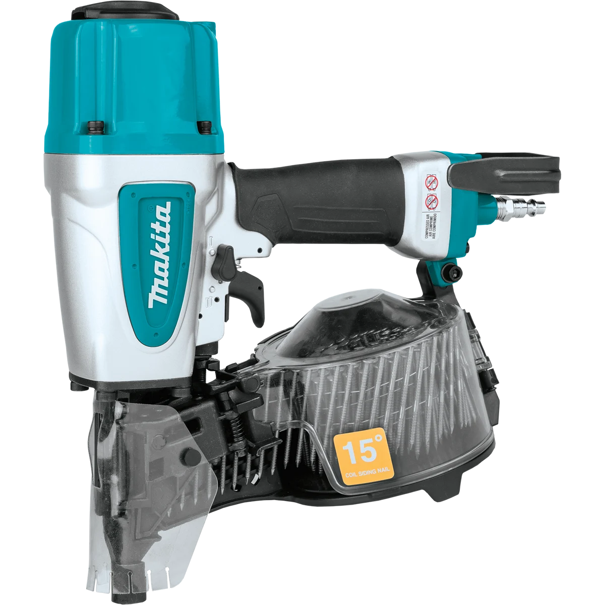 MAKITA 15° 2‑1/2" Siding Coil Nailer