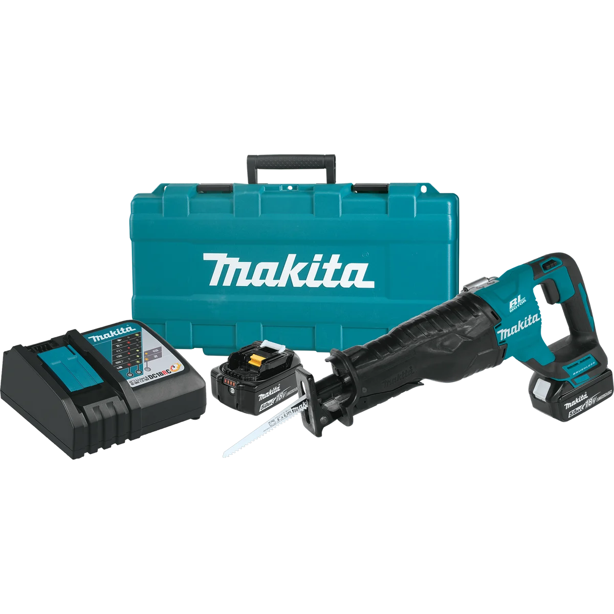 18V LXT® Lithium‑Ion Brushless Cordless Recipro Saw Kit (5.0Ah)