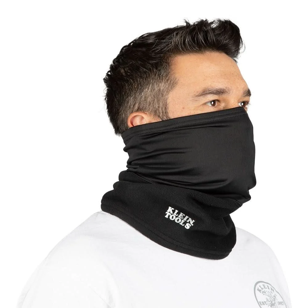 Klein Tools 60466 Neck/Face Warming Half-Band, Black