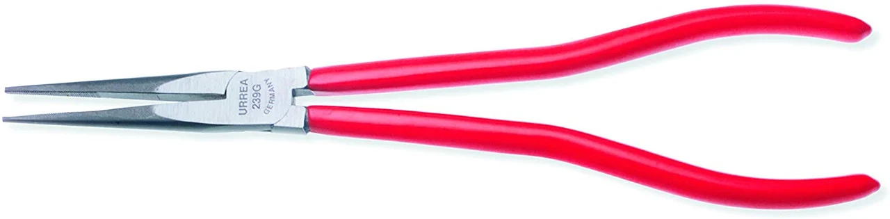 11 Inch Extra Long Straight Nose, Non Cutting Heavy-duty Electrician Pliers 239G