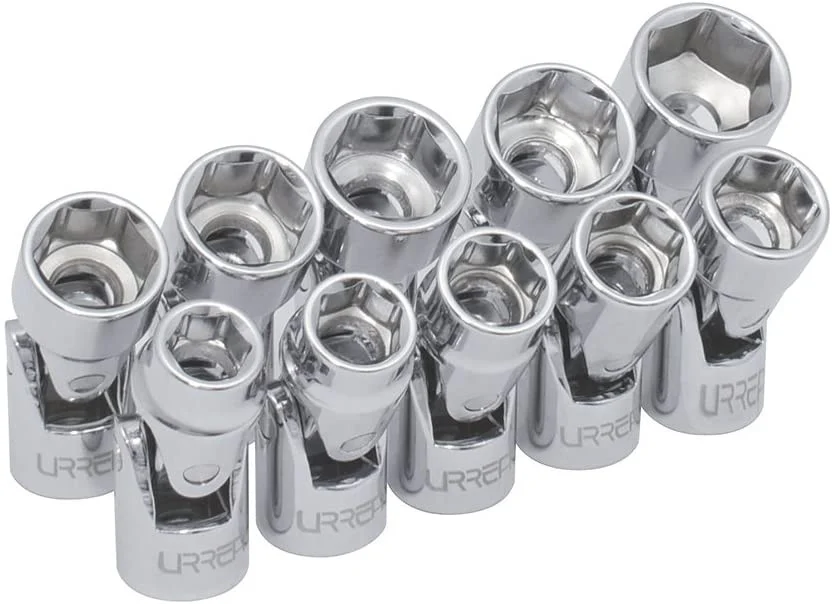3/8" Drive 6-Point Flex Socket 10 Pieces Set 5200JM