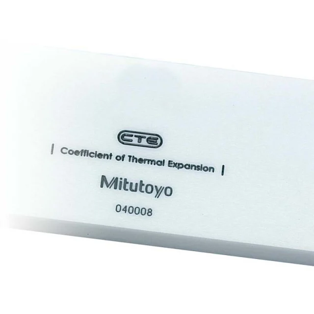 Mitutoyo 613206-51B Rectangular Gage Blocks with CTE, 6", Cera