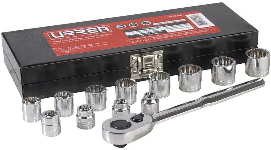 3/8" Drive Socket 13 Pieces Set With Accessories 5200LP