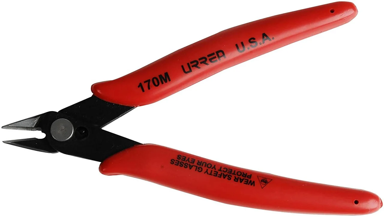 5-1/8 Inch Full Flush Cut Electronics Pliers 170M