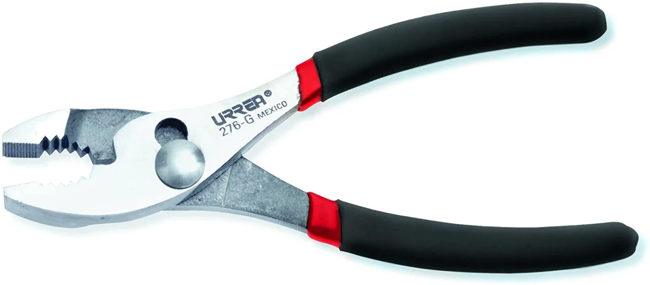 6-3/8 Inch With Rubber Grip Slip Joint Pliers 276G