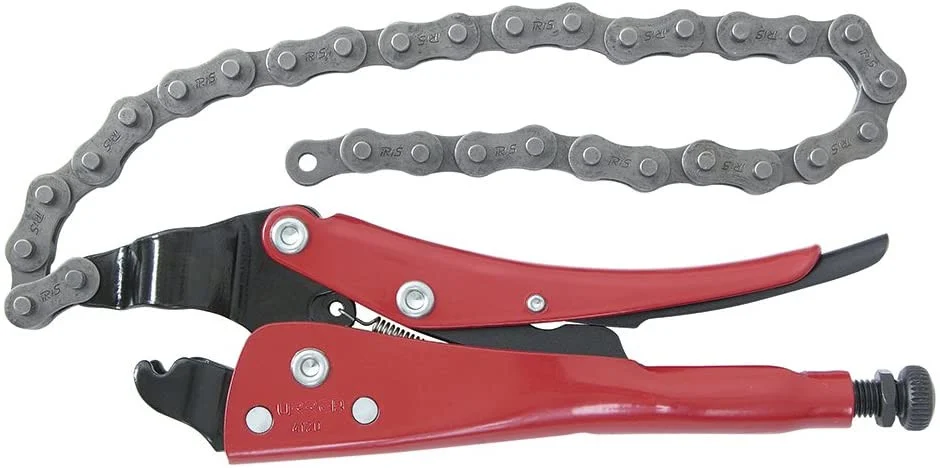 9-27/32 Inch Chain Clamp Jaw Heavy Duty Locking Plier 4120