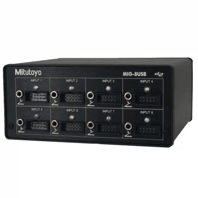 Mitutoyo 64AAB640 USB Multiplexer MIG-8USB, V6.0 W/D2 Compat, 8 Input