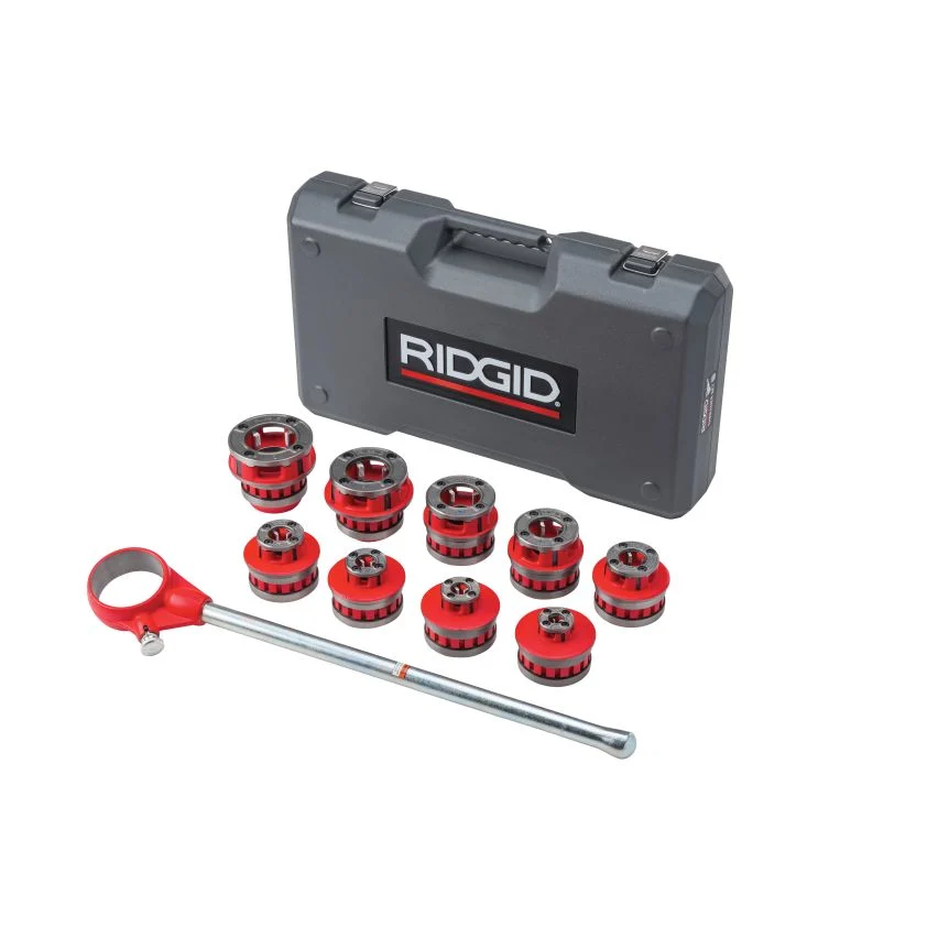 1/8" - 2" NPT Exposed Ratchet Pipe Threader Set