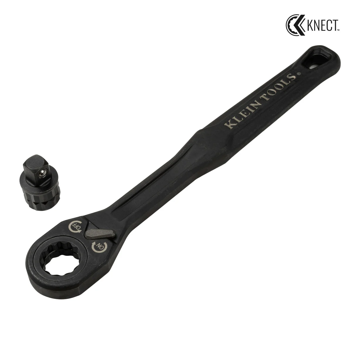 KNECT™ (M) Pass Through Ratchet and 3/8-Inch Drive Socket Adapter Set