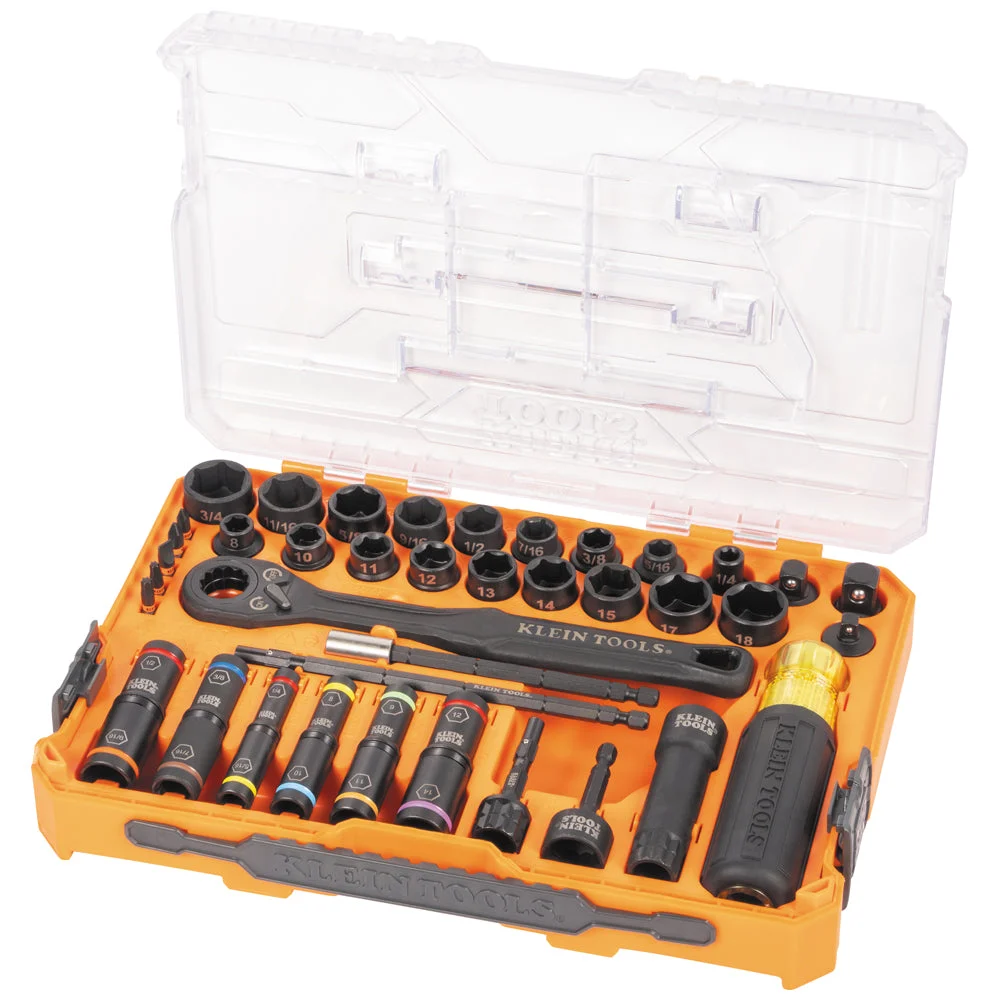 KNECT™ Complete Impact Pass Through and Flip Socket Set, 39-Piece