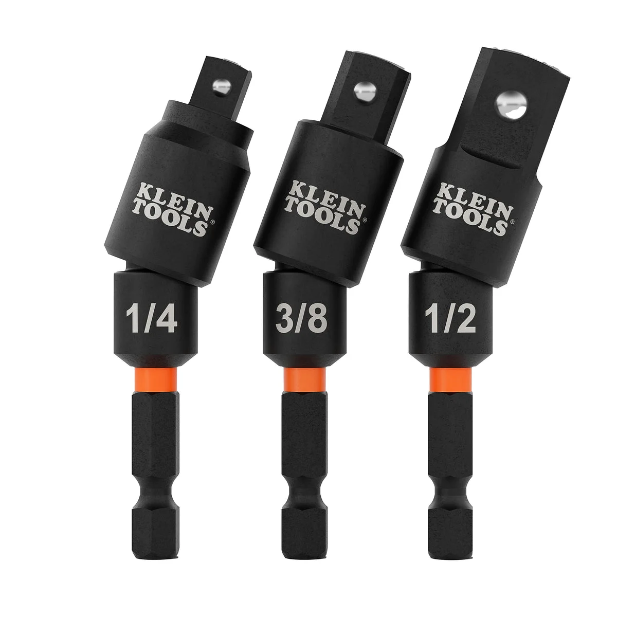 Swivel Impact Driver Socket Adapter Set, 3-Piece