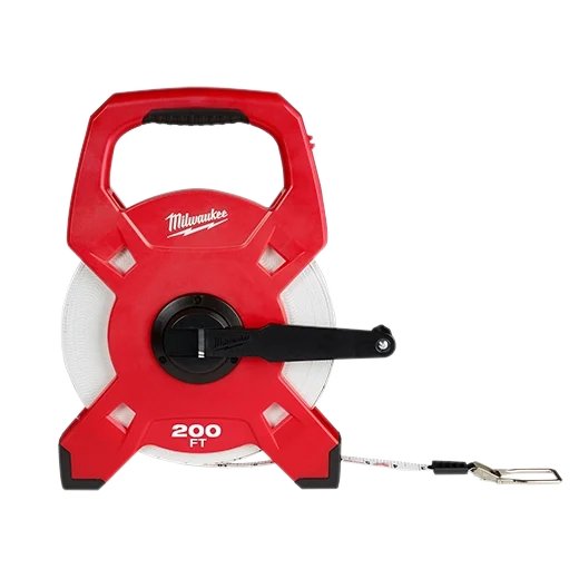 200ft Fiberglass Open Reel Long Tape Measure