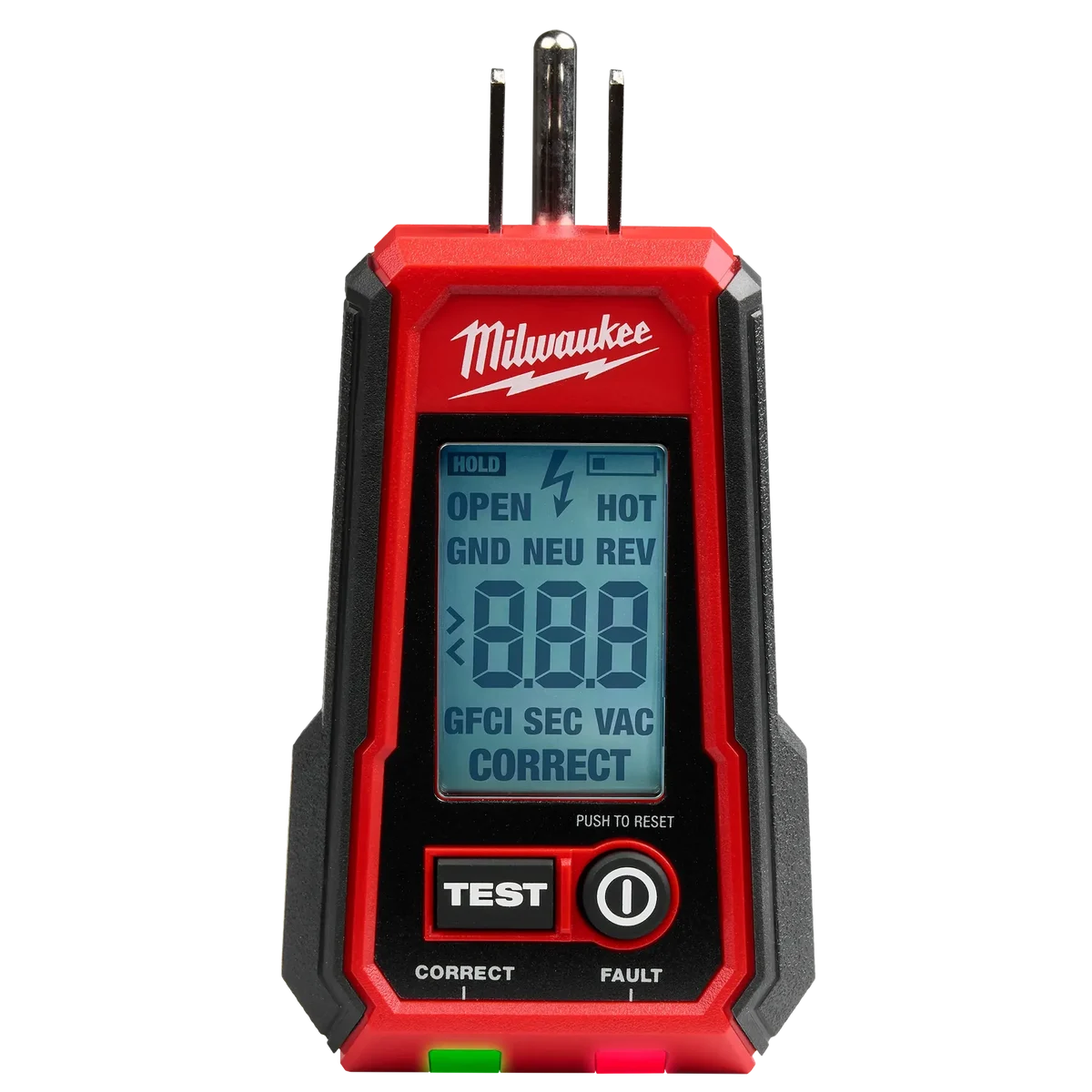Digital GFCI Receptacle Tester